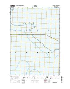2016 Map of Tyonek A-1 SE, 2016 Print