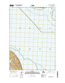 USGS Topographic Map – Tyonek A-1 SW