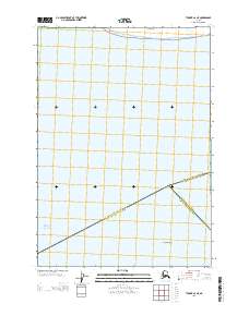 2013 Map of Tyonek A-2 NE, 2013 Print