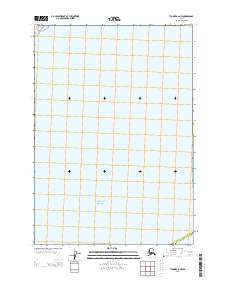 USGS Topographic Map – Tyonek A-2 NW