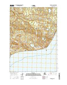 USGS Topographic Map – Tyonek A-4 SE