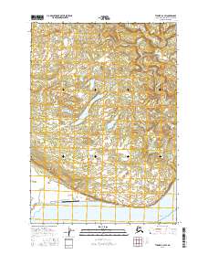 USGS Topographic Map – Tyonek A-4 SW