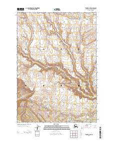 USGS Topographic Map – Tyonek A-5 NE