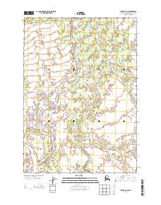 USGS Topographic Map – Tyonek A-5 SW
