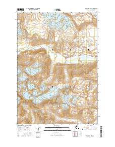 USGS Topographic Map – Tyonek A-6 NW