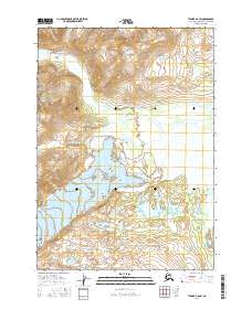 USGS Topographic Map – Tyonek A-6 SW
