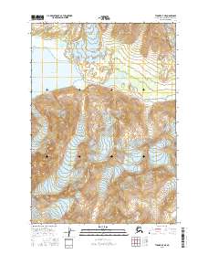 USGS Topographic Map – Tyonek A-7 NE