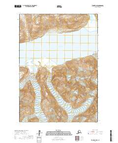 USGS Topographic Map – Tyonek A-7 NW