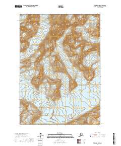 USGS Topographic Map – Tyonek A-7 SW