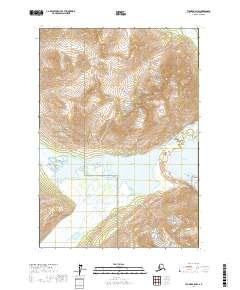 USGS Topographic Map – Tyonek A-8 NW