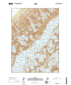 USGS Topographic Map – Tyonek A-8 SW