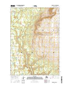 2016 Map of Tyonek B-3 NW, 2016 Print