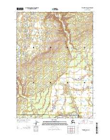 USGS Topographic Map – Tyonek B-3 SW