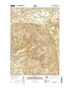 2016 Map of Tyonek B-4 NE, 2016 Print