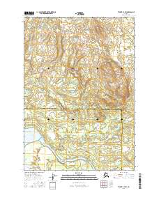 USGS Topographic Map – Tyonek B-4 NW