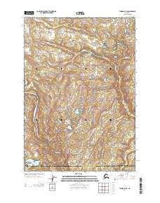 USGS Topographic Map – Tyonek B-4 SE
