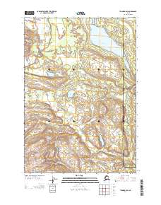 USGS Topographic Map – Tyonek B-4 SW
