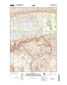 2013 Map of Tyonek B-5 SW, 2013 Print