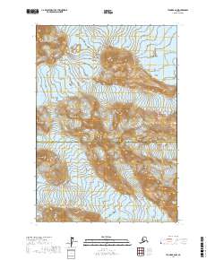 USGS Topographic Map – Tyonek B-6 NW