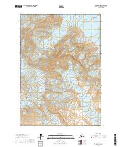 USGS Topographic Map – Tyonek B-6 SW