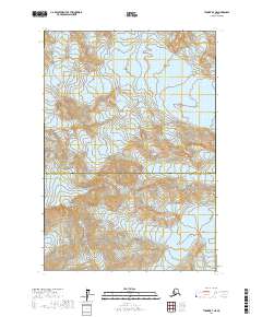 USGS Topographic Map – Tyonek B-7 NE