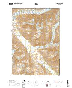 USGS Topographic Map – Tyonek B-7 SW