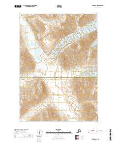 2017 Map of Tyonek B-8 NE, 2017 Print
