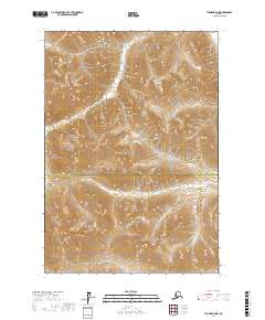 2017 Map of Tyonek B-8 NW, 2017 Print