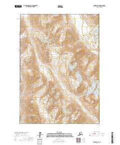 2017 Map of Tyonek B-8 SE, 2017 Print
