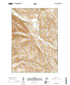 2017 Map of Tyonek C-5 SW, 2017 Print
