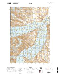 USGS Topographic Map – Tyonek C-6 NW