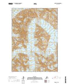 USGS Topographic Map – Tyonek C-7 NE