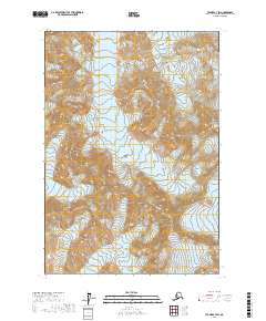 USGS Topographic Map – Tyonek C-7 SW