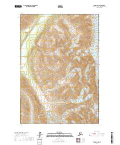 USGS Topographic Map – Tyonek C-8 NE