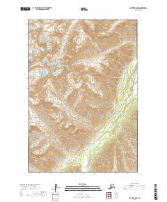 USGS Topographic Map – Tyonek C-8 NW