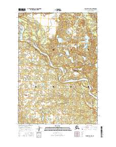 USGS Topographic Map – Tyonek D-3 NW