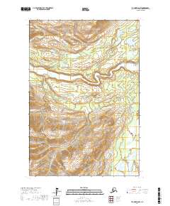 USGS Topographic Map – Tyonek D-6 NW