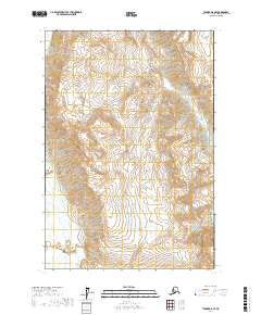 USGS Topographic Map – Tyonek D-6 SE