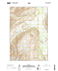 USGS Topographic Map – Tyonek D-6 SW