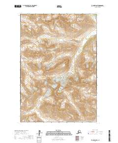 USGS Topographic Map – Tyonek D-8 NW