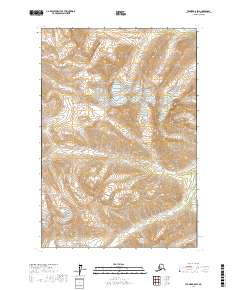 USGS Topographic Map – Tyonek D-8 SW