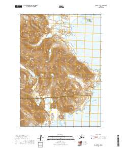 USGS Topographic Map – Ugashik A-2 NE