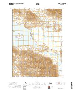 USGS Topographic Map – Ugashik A-4 NW