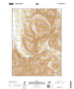 USGS Topographic Map – Ugashik A-4 SW