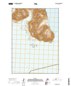 USGS Topographic Map – Ugashik B-1 NE
