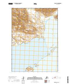 USGS Topographic Map – Ugashik B-1 NW