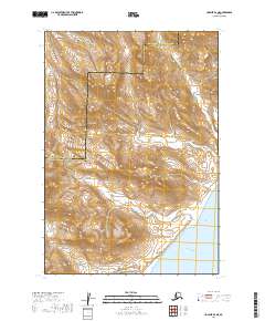 USGS Topographic Map – Ugashik B-2 NE