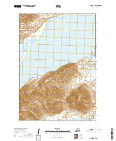 USGS Topographic Map – Ugashik B-2 SE