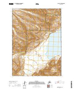 USGS Topographic Map – Ugashik B-2 SW
