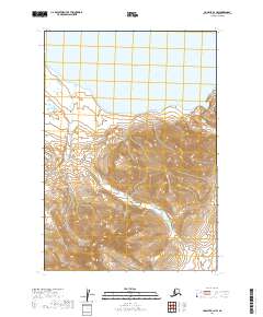 USGS Topographic Map – Ugashik B-3 NW